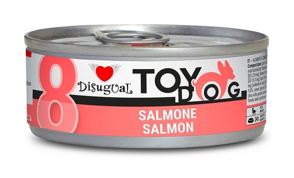 TOY DOG WET SALMON 85GR