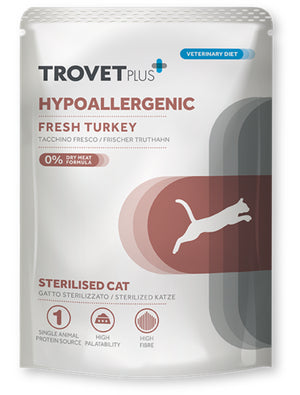 TP POUCH CAT HYPOALLERGENIC TURKEY 85 GR.