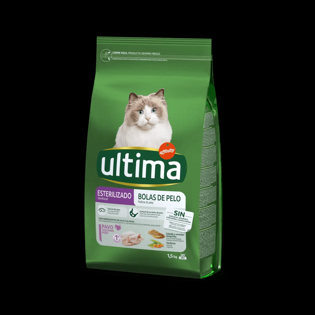 ULTIMA CAT STERILIZED HAIRBALL 1.5KG