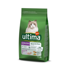 ULTIMA CAT STERILIZED HAIRBALL 1.5KG