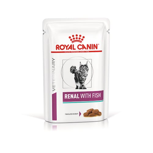VHN CAT WET RENAL TUNA POUCH 85 GR