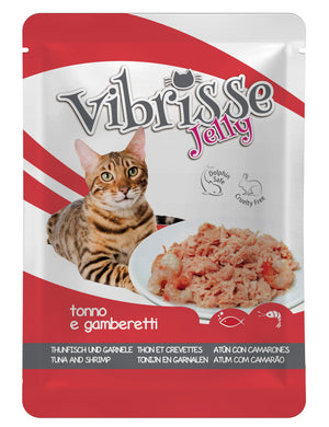 VIBRISSE CAT ATUN CON CAMARONES EN GELATINA 70GR