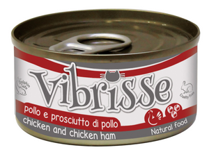 VIBRISSE CAT POLLO Y JAMONCITOS DE POLLO 70GR