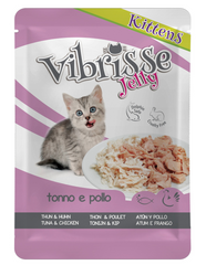 VIBRISSE KITTEN 70GR ATUN/POLLO GELAT.