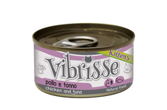 VIBRISSE KITTEN 70GR ATUN/POLLO