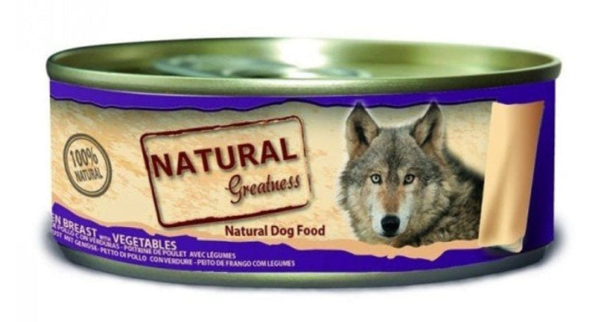 WFD NATURAL GREATNESS PECHUGA DE POLLO/VEGETALES 156GR