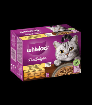 WHISKAS MULTIPACK AVES 12X85GR