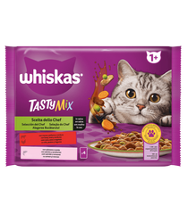 WHISKAS TASTY MIX SELECCION DEL CHEF 4X85GR