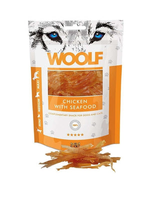 WOOLF CHICKEN WITH SEAFOOD 100GR