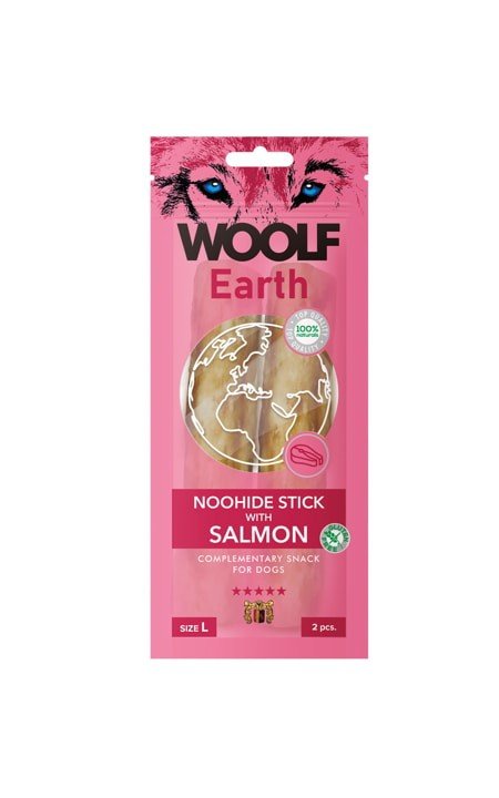 WOOLF EARTH STICK WITH SALMON L 85GR