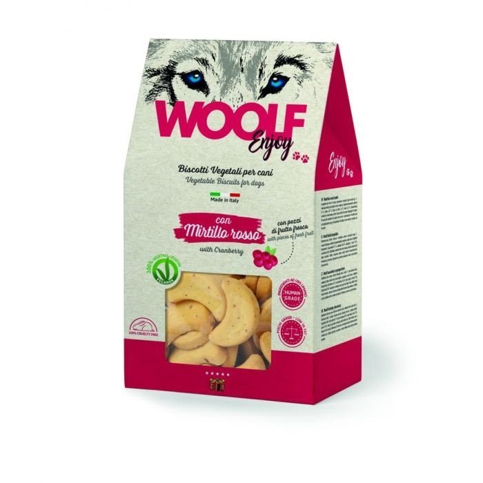 WOOLF GALLETAS CON ARANDANOS ROJOS 400GR
