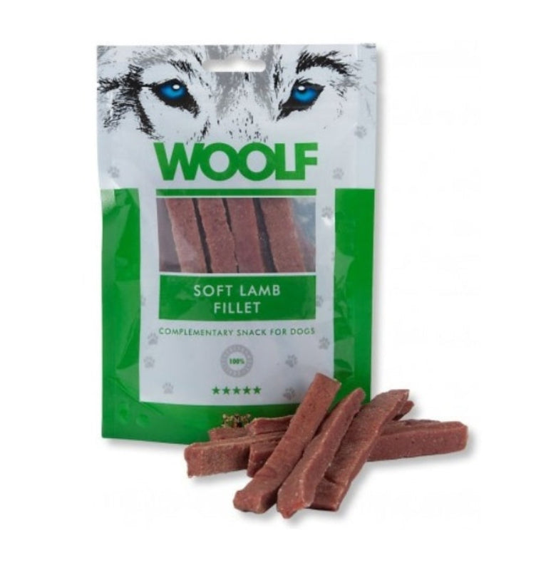 WOOLF LAMB AND COD TRIANGLE 100GR