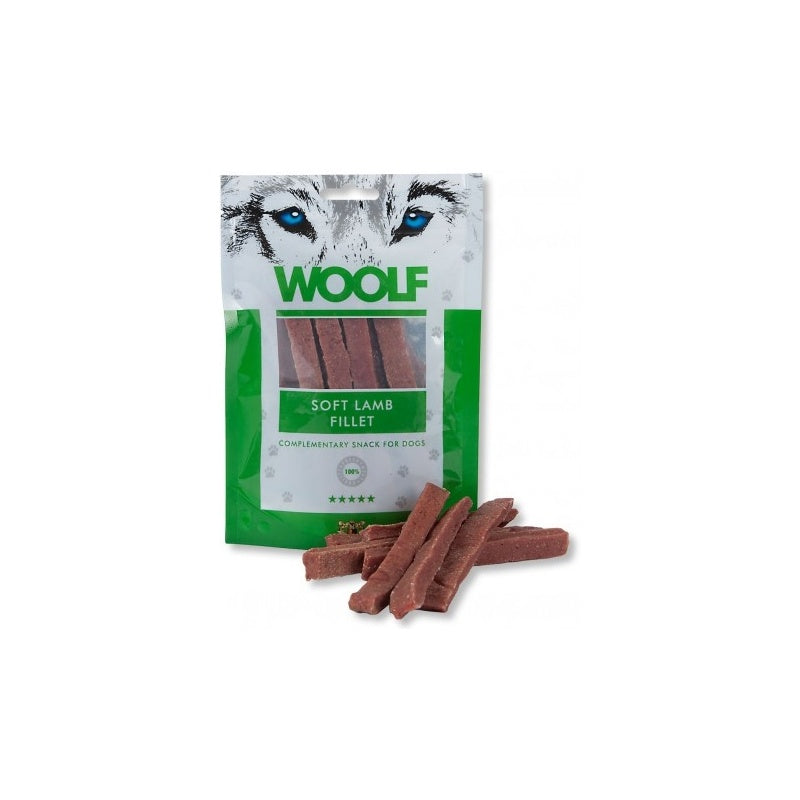 WOOLF LAMB AND COD TRIANGLE 100GR