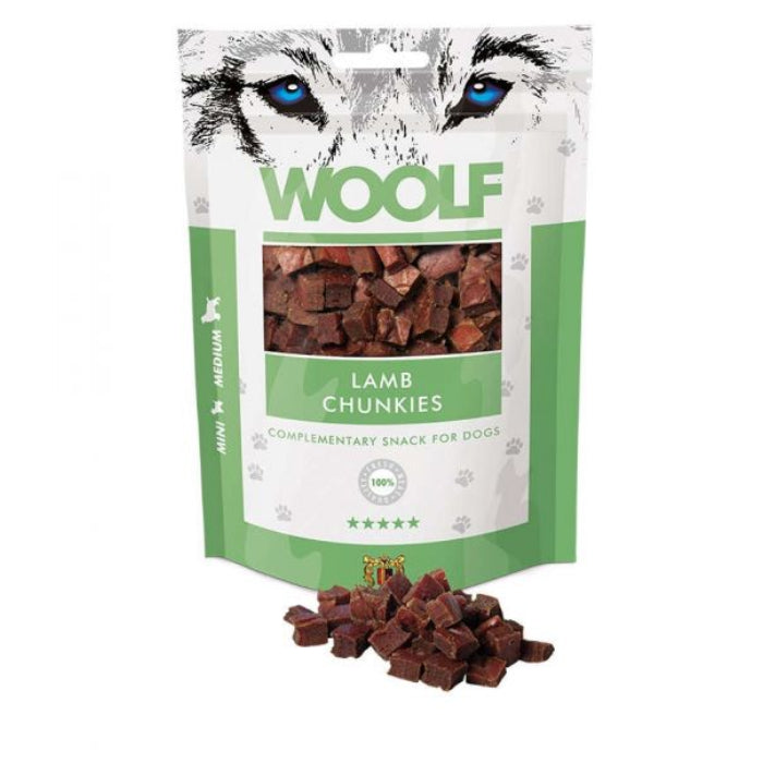WOOLF LAMB CHUNKIES 100GR