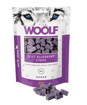 WOOLF SOFT BLUEBERRY STRIPS 100 GR