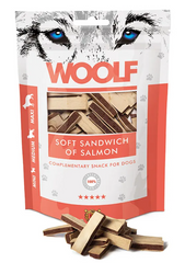 WOOLF SOFT SANDWICH OF SALMON 100GR